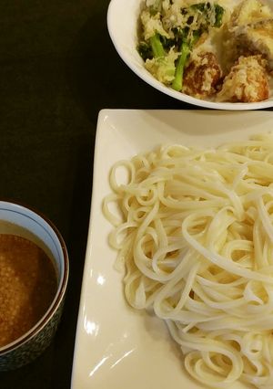 つけうどん（ごまめんつゆ）-レシピのメイン写真