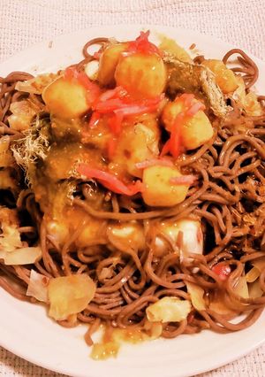 “里芋とろろ昆布蕎麦奴豆腐”-レシピのメイン写真