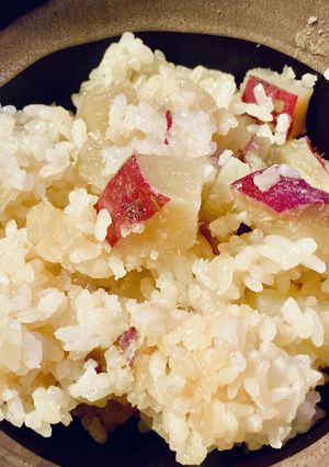 さつまいもの炊き込みご飯-レシピのメイン写真