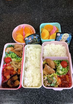 20231025 高校生/大学生 お弁当-レシピのメイン写真