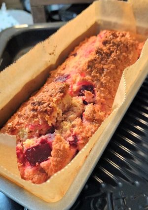 74*ごろごろビーツ❤️朝食ケーキ-レシピのメイン写真