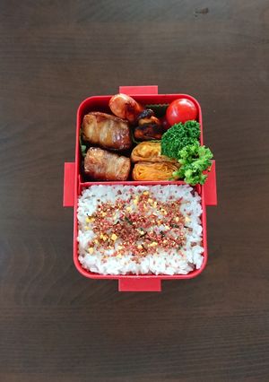 中学生女子弁当2023/10/25-レシピのメイン写真