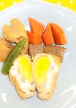 あげ包み卵の煮物-レシピのメイン写真