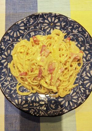 生クリーム不用ほぼ混ぜるだけカルボナーラ-レシピのメイン写真