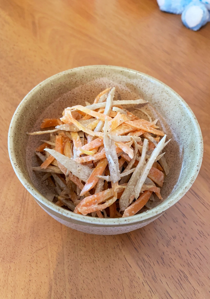 にんじんとごぼうのごまマヨサラダ-レシピのメイン写真