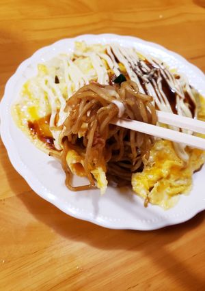 ふわとろたまごのオム焼きそば!-レシピのメイン写真