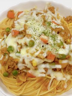 焼きチーズカレーパスタ-レシピのメイン写真