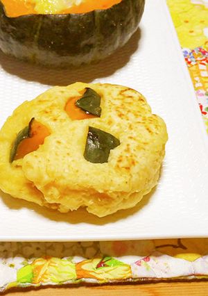 簡単！フライパンで作るかぼちゃスコーン-レシピのメイン写真