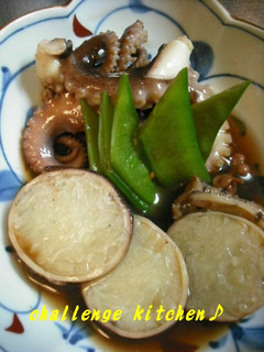 いいだこの煮付け♪-レシピのメイン写真