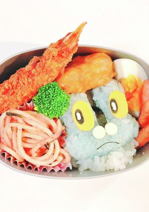 ポケモン　ケロマツのキャラ弁-レシピのメイン写真