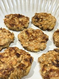 【離乳食】9か月から オートミールお焼き-レシピのメイン写真