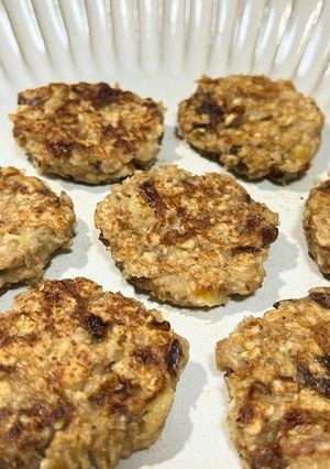 【離乳食】9か月から オートミールお焼き-レシピのメイン写真