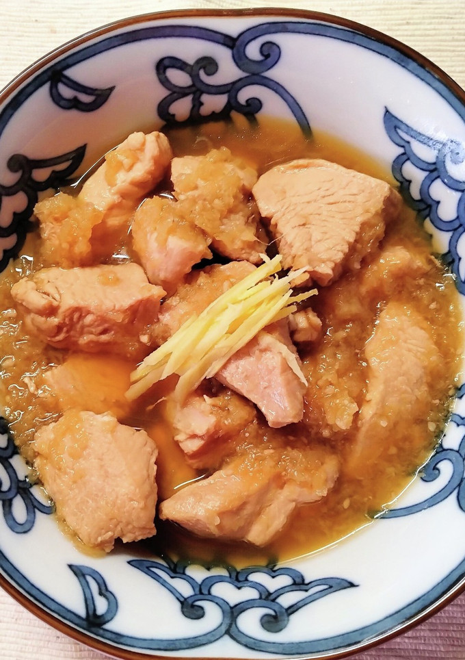 簡単✿ 鶏むね肉の 生姜 ポン酢煮✿-レシピのメイン写真