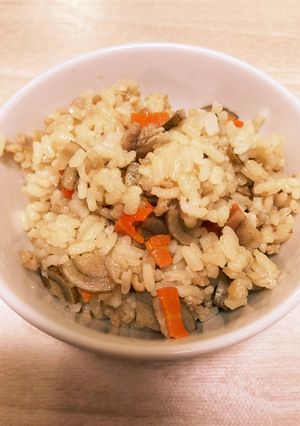 鶏ごぼうの炊き込みご飯-レシピのメイン写真