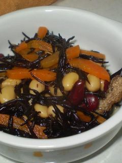 お豆入りひじき煮-レシピのメイン写真