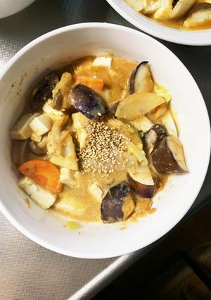肉無豆腐簡単きな粉味噌ラーメン味野菜炒め-レシピのメイン写真