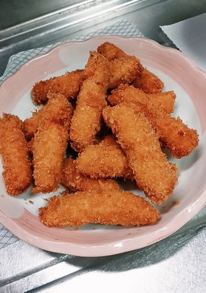 豚ロース薄切り肉で☆くるくるトンカツ-レシピのメイン写真