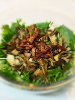 水菜と舞茸のイタリアンサラダ-レシピのメイン写真