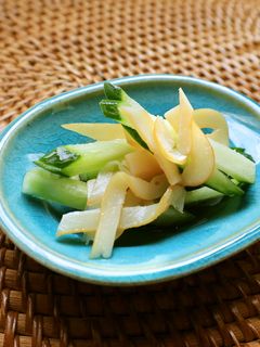 キュウリといかくんの酢の物-レシピのメイン写真