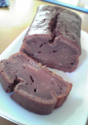 簡単＊ヘルシー♪チョコバナナケーキ♪-レシピのメイン写真