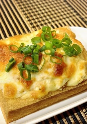 タンパク質！ツナマヨたっぷり厚揚げ♡-レシピのメイン写真