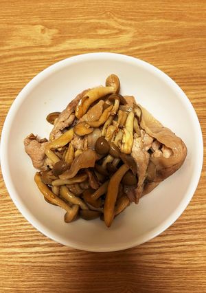ぶなしめじと豚肉の炒め物-レシピのメイン写真