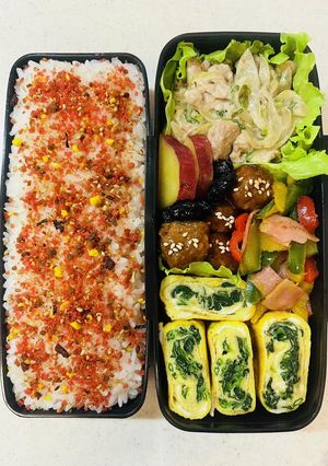 中学生弁当2023.10.25-レシピのメイン写真
