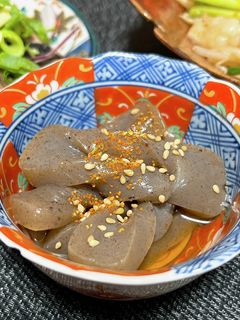 こんにゃくの甘辛煮-レシピのメイン写真