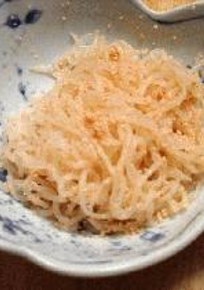 しらたきのたらこ炒め-レシピのメイン写真