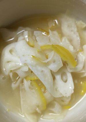 手抜き酢蓮-レシピのメイン写真