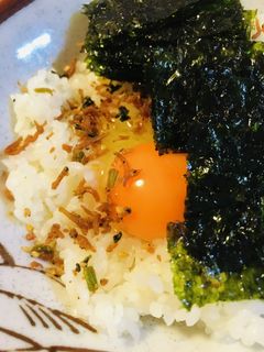 毎日のしろごはん●ふりかけ海苔卵ごはん-レシピのメイン写真