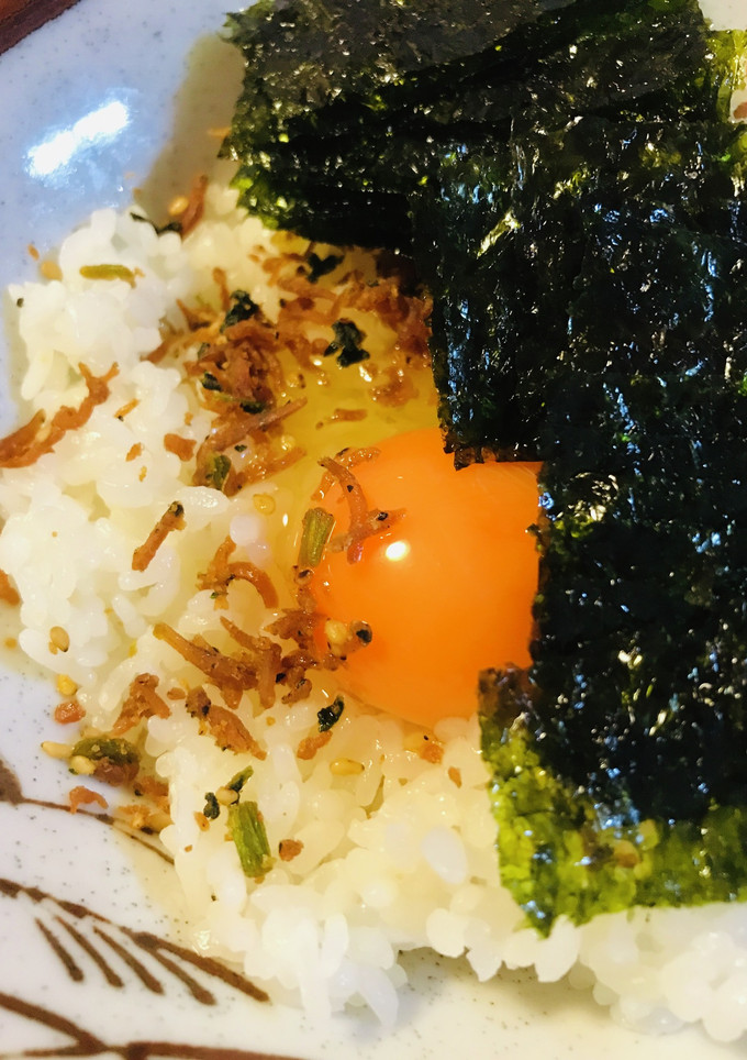 毎日のしろごはん●ふりかけ海苔卵ごはん-レシピのメイン写真