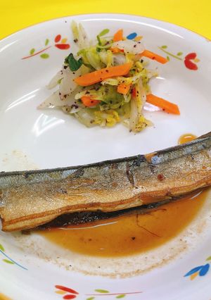 秋刀魚のしょうが煮☆給食メニュー-レシピのメイン写真