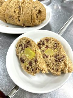 ポリ袋で簡単!栗あんこの蒸しケーキ-レシピのメイン写真