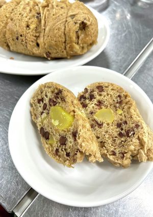 ポリ袋で簡単！栗あんこの蒸しケーキ-レシピのメイン写真