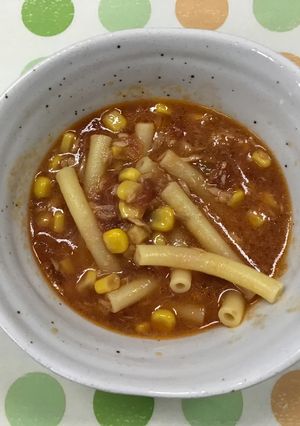 【かんたん防災食】缶乾ミネストローネ-レシピのメイン写真