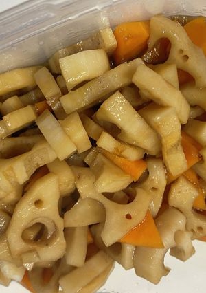 電子レンジで！レンコンのきんぴら-レシピのメイン写真