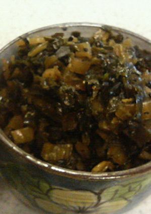 ご飯がス･ス･ム！高菜のごま油炒め☆-レシピのメイン写真