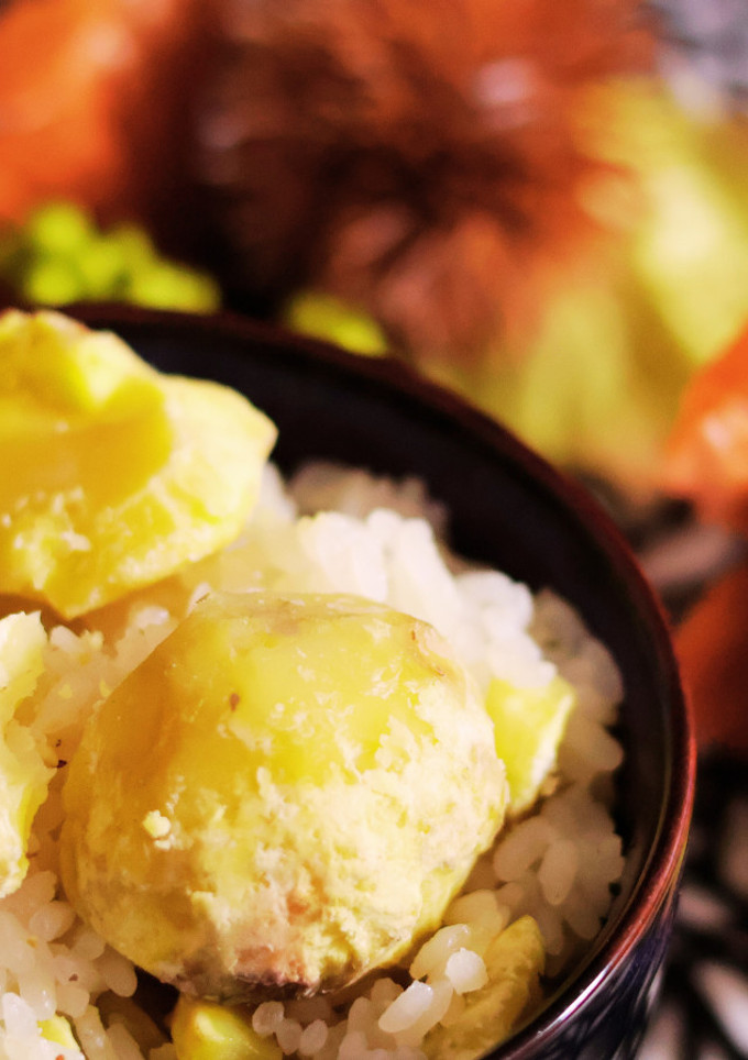 素材の味が引き立つ！基本の栗ご飯♪-レシピのメイン写真