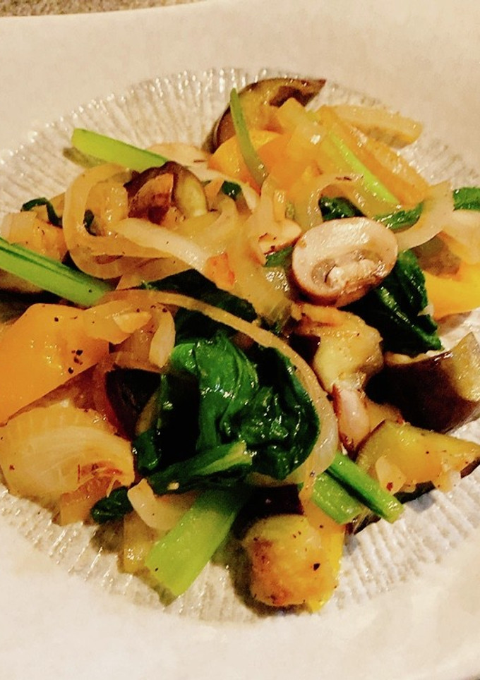 ありもの野菜とクレイジーソルトで野菜炒め-レシピのメイン写真
