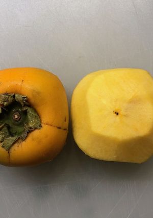 柿好き喜ぶ！超時短 カキの剥き方-レシピのメイン写真
