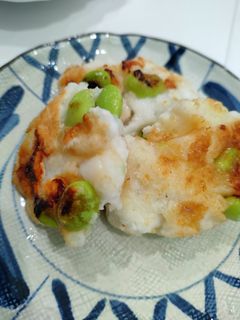 ホタテとはんぺんと枝豆のプリプリおやき-レシピのメイン写真