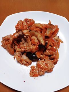 具だくさん豚キムチ炒め-レシピのメイン写真