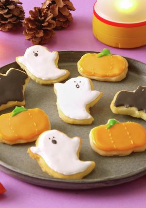 ハロウィン☆おとうふクッキー-レシピのメイン写真
