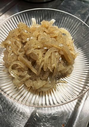 緊急用　板蒟蒻を糸蒟蒻風に-レシピのメイン写真