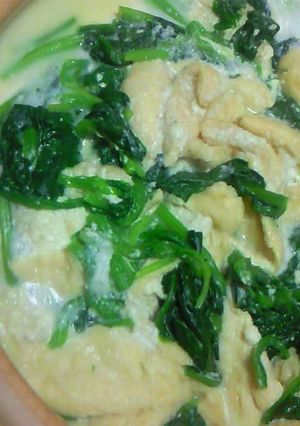 ★とろとろ豆腐とふわふわ油揚げ鍋〆雑炊★-レシピのメイン写真