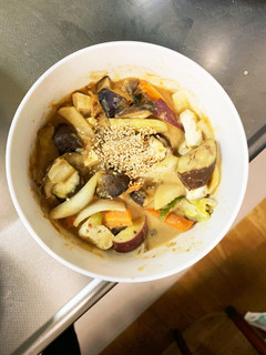 根菜たっぷりきな粉甘味噌味温野菜サラダ-レシピのメイン写真