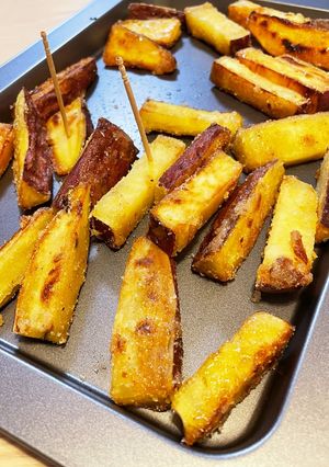 ガリガリ食べるさつまいも-レシピのメイン写真