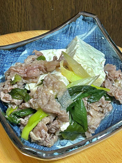 牛バラ切り落としと豆腐の甘辛煮-レシピのメイン写真