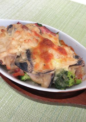 【会津短大】秋の味覚焼き-レシピのメイン写真